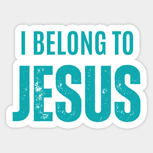 I belong to Jesus - Religious Sticker